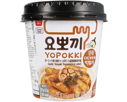 Yopokki Ricecakes Garlic Teriyaki