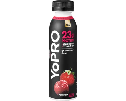 YoPro Drink Erdbeere-Himbeere
