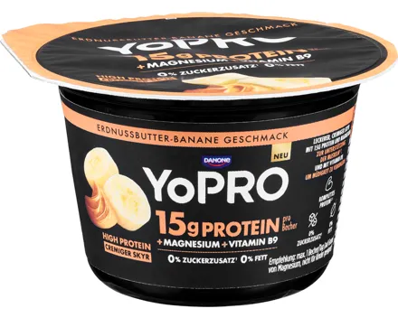 YoPRO Skyr Erdnussbutter-Banane