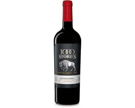Zinfandel Bourbon Barrel Aged California 1000 Stories (2022) – Rotwein, USA (0.75l)