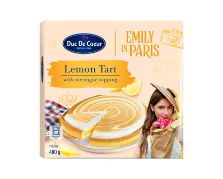 Zitronenkuchen mit Baiser