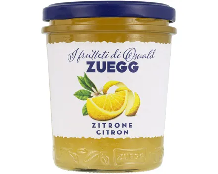 Zuegg Fruchtaufstrich Zitronen