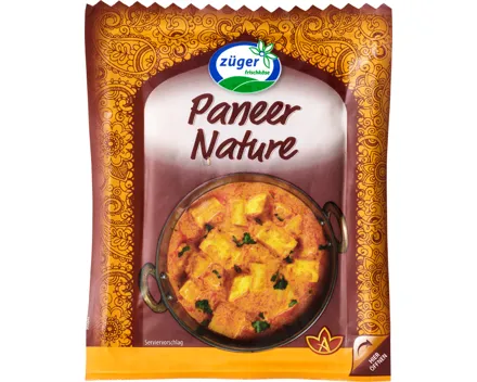 Züger Frischkäse Paneer Nature