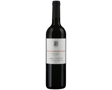 Zürich AOC Blauburgunder Staatsschreiber Staatskellerei Zürich (2023) – Rotwein, Schweiz (0.75l)