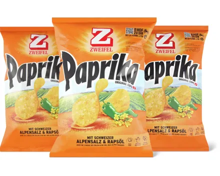 Zweifel Chips, 3er-Pack