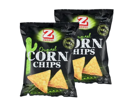 Zweifel Corn Chips Original 2x125g