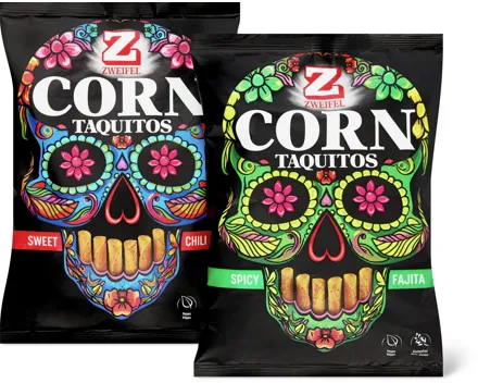 Zweifel Corn Chips Taquitos