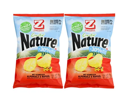 Zweifel Cractiv Chips Nature 2x 160g