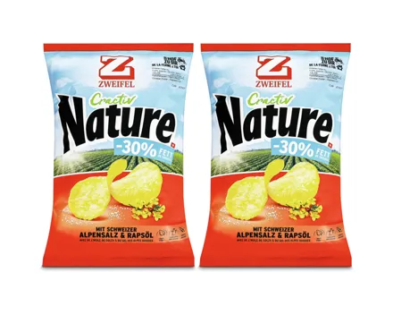 Zweifel Cractiv Chips Nature 2x170g