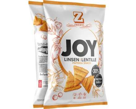 Zweifel Joy Lentil Paprika Snack