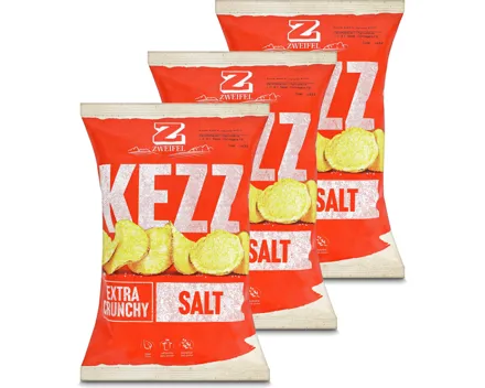 Zweifel Kezz Chips Salt 3x110g