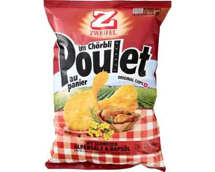 Zweifel Original Chips Poulet im Chörbli