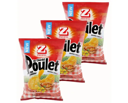 Zweifel Original Poulet im Chörbli 3x 175g
