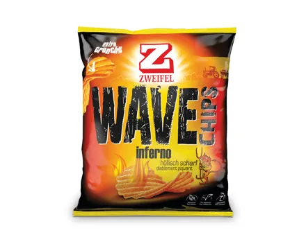 Zweifel Wave Chips Inferno / Sour Cream