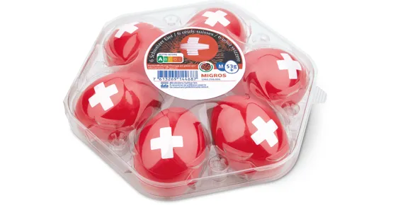 1. August-Picknickeier aus Freilandhaltung, IP-SUISSE