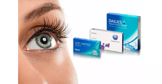 20.- Rabatt auf Kontaktlinsen