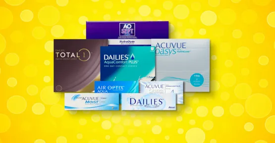 40% Rabatt auf Kontaktlinsen, Pflegemittel & Augentropfen