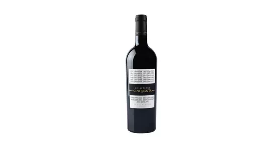 6 Flaschen Collezione Cinquanta Vino Rosso dItalia 2012 à 75cl