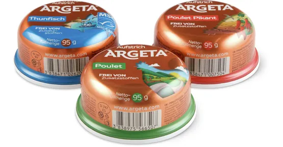 Alle Argeta Aufstriche