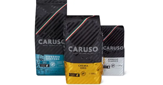 Alle Caruso Kaffees