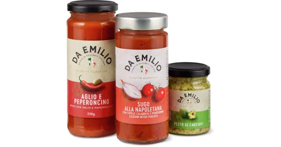 Alle Da Emilio Pastasaucen