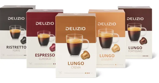 Alle Delizio Kapseln, 48 Stück
