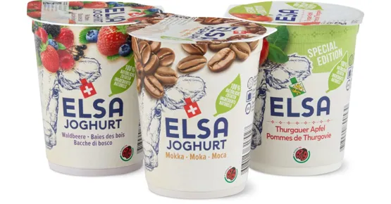 Alle Elsa Joghurts, IP-SUISSE