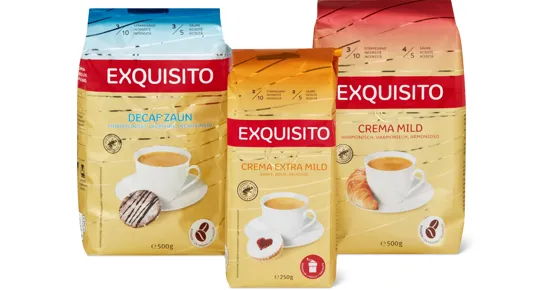 Alle Exquisito Kaffees