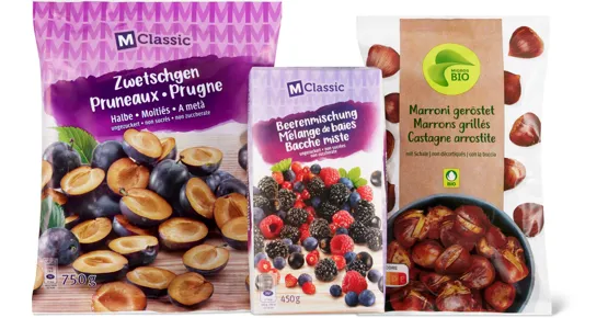 Alle Früchte, Beeren, Marroni und Smoothies-Fruchtmischungen