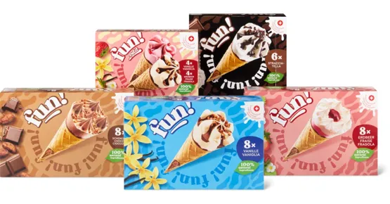 Alle Fun Glace-Cornets