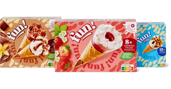 Alle Fun Glace-Cornets