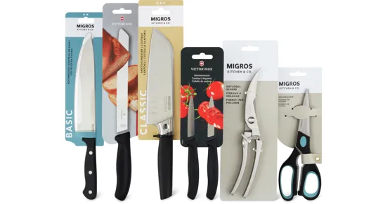 Alle Kitchen & Co.- und Victorinox-Küchenmesser sowie -Scheren