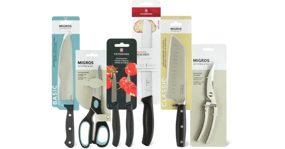 Alle Kitchen & Co.- und Victorinox-Küchenmesser sowie -Scheren
