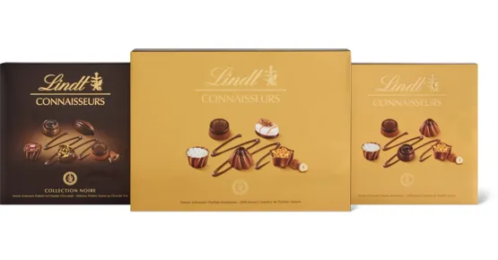 Alle Lindt Connaisseur Pralinen