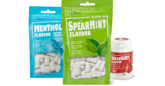 Alle M-Classic Kaugummis