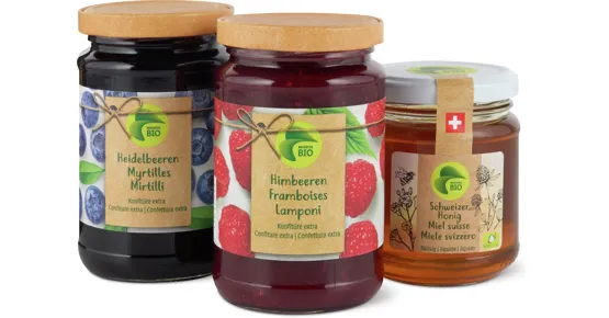 Alle Migros Bio Brotaufstriche süss