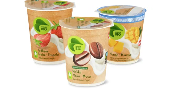 Alle Migros Bio Joghurts, 150 g und 180 g