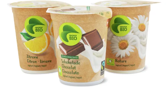 Alle Migros Bio Joghurts, 150 g und 180 g