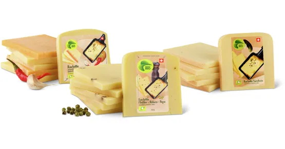 Alle Migros Bio Raclette Scheiben