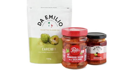 Alle Polli und Da Emilio Antipasti ungekühlt