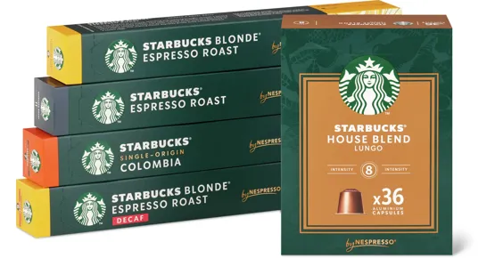 Alle Starbucks Kaffeekapseln