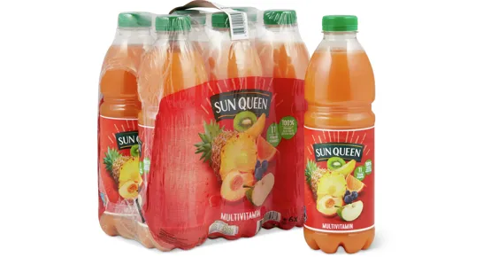 Alle Sun Queen Fruchtsäfte, 6er-Pack