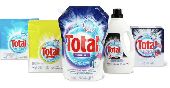 Alle Total Waschmittel