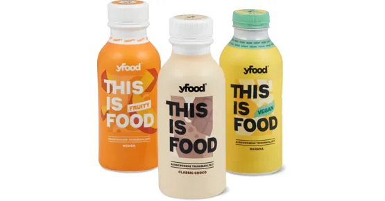Alle Yfood This is food Trinkmahlzeiten