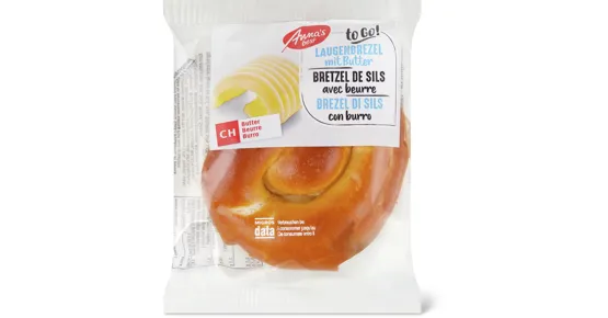 Anna's Best Laugenbrezel mit Butter