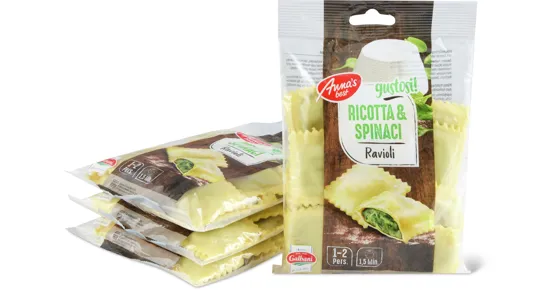 Anna's Best Ravioli gekühlt, 4er-Pack