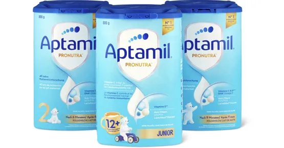 Aptamil-Folge- und -Juniormilch