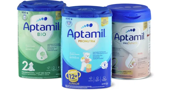 Aptamil-Folge- und -Juniormilch