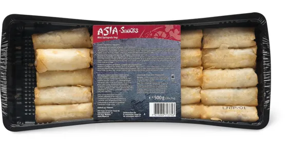 Asia-Snacks Mini Springrolls Vegi