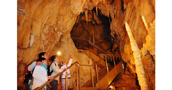Ausflug in die Grotten von Vallorbe